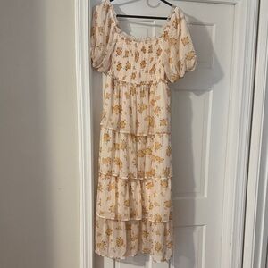 Altar'd State Cream Textured Top